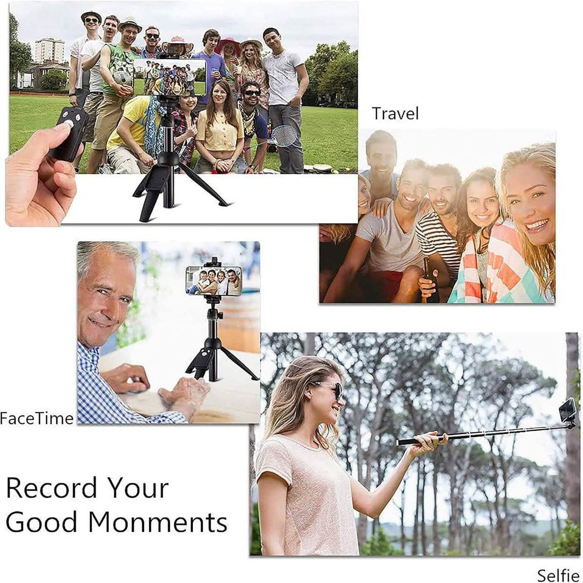 Aluminum Alloy Selfie Stick Phone Tripod - A-1 Thread Vault
