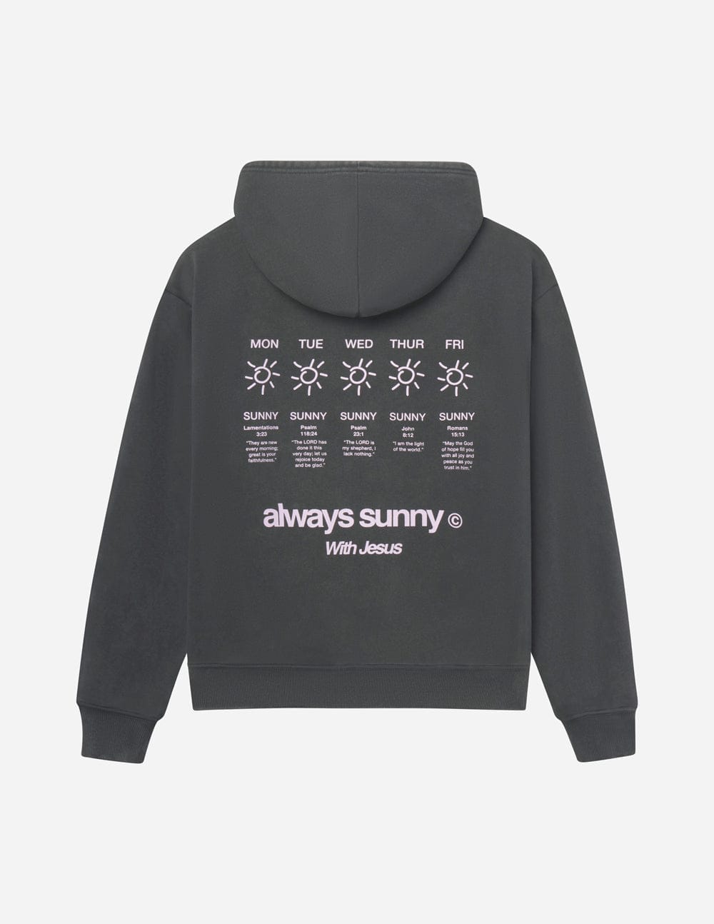 Always Sunny With Jesus Unisex Hoodie - A-1 Thread Vault