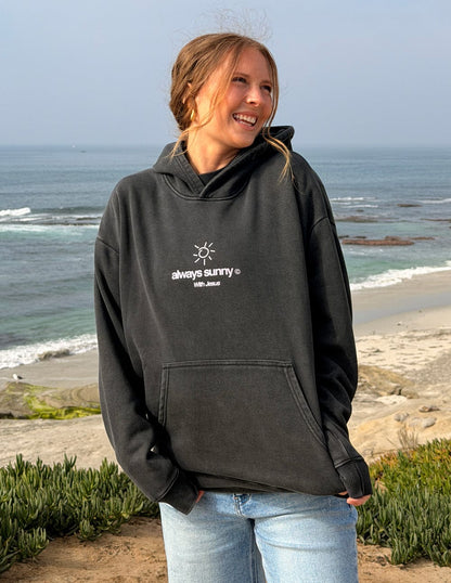 Always Sunny With Jesus Unisex Hoodie - A-1 Thread Vault