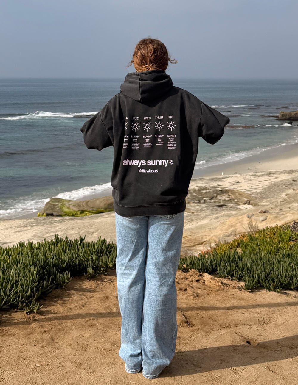 Always Sunny With Jesus Unisex Hoodie - A-1 Thread Vault