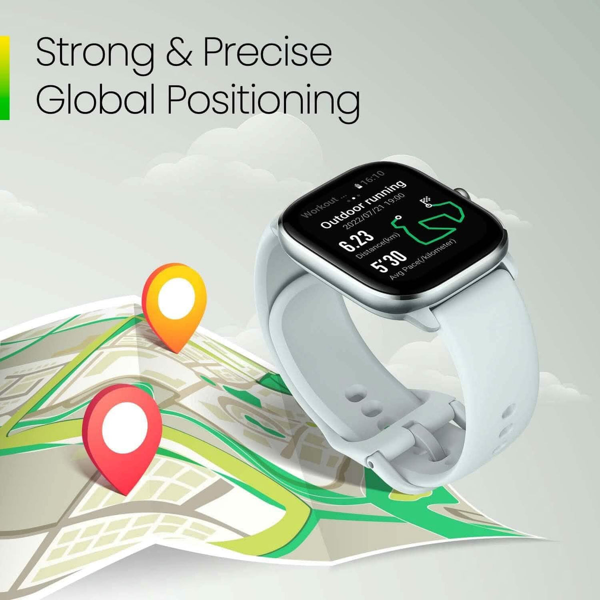 Amazfit GTS 4 Mini Smart Watch (Refurbished) - A-1 Thread Vault