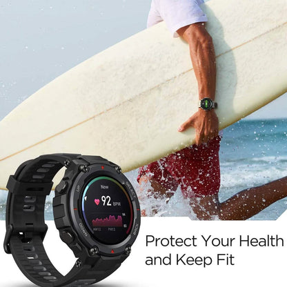 Amazfit T-Rex Pro Smart Watch for Men (Refurbished) - A-1 Thread Vault