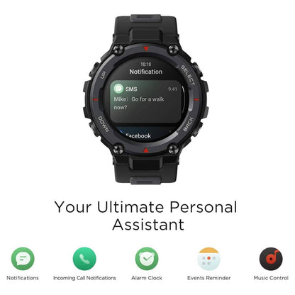 Amazfit T-Rex Pro Smart Watch for Men (Refurbished) - A-1 Thread Vault