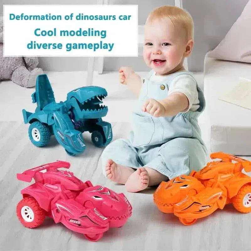 Amazing Transforming Dinosaur Car Deformation Toy - A-1 Thread Vault