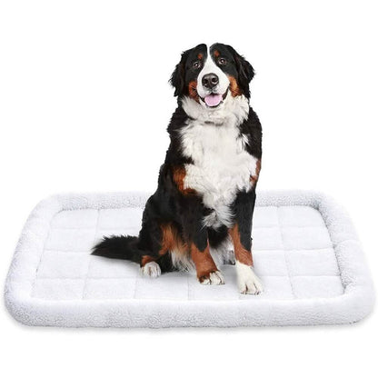 Amazon Basics Faux Sherpa Padded Bolster Pet Bed - A-1 Thread Vault
