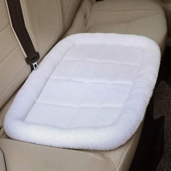 Amazon Basics Faux Sherpa Padded Bolster Pet Bed - A-1 Thread Vault