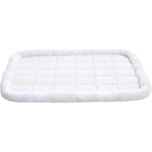 Amazon Basics Faux Sherpa Padded Bolster Pet Bed - A-1 Thread Vault