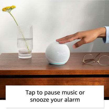 Amazon Echo Dot (5th Gen) with Clock (Refurbished) - A-1 Thread Vault