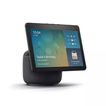 Amazon Echo Show 10 3rd Gen HD Smart Display with Alexa - Charcoal (Refurbished) - A-1 Thread Vault