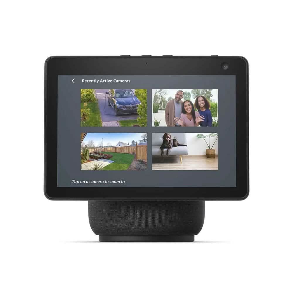 Amazon Echo Show 10 3rd Gen HD Smart Display with Alexa - Charcoal (Refurbished) - A-1 Thread Vault