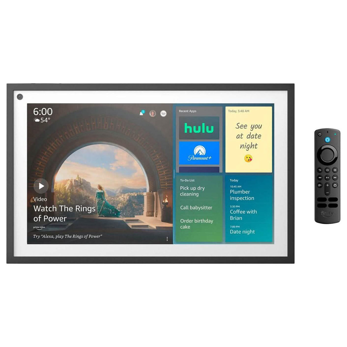 Amazon Echo Show 15 15.6" Smart Display with Alexa and Fire TV - Black (Refurbished) - A-1 Thread Vault