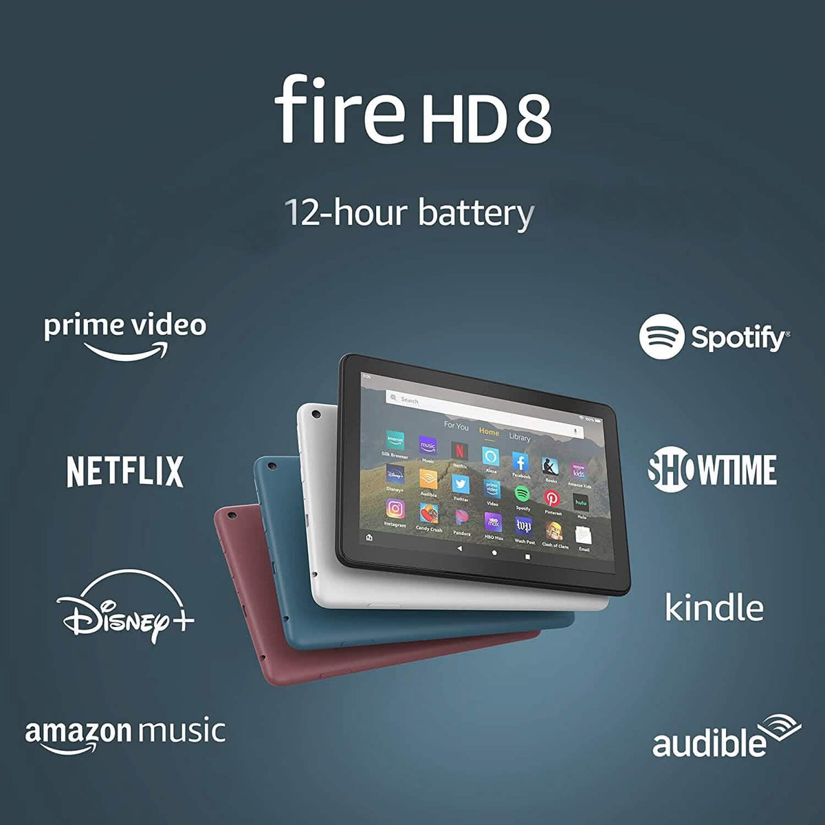 Amazon Fire HD 8 10th Generation 8-Inch Tablet 32GB Plum - A-1 Thread Vault