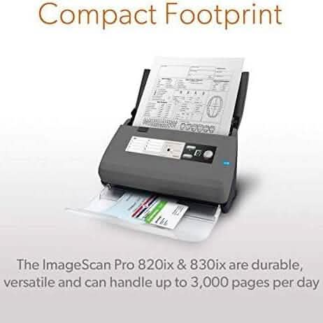Ambir ImageScan Pro 820ix 20ppm High-Speed ADF Scanner for Windows PC and Mac - A-1 Thread Vault