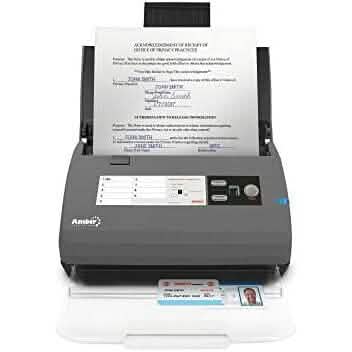 Ambir ImageScan Pro 820ix 20ppm High-Speed ADF Scanner for Windows PC and Mac - A-1 Thread Vault