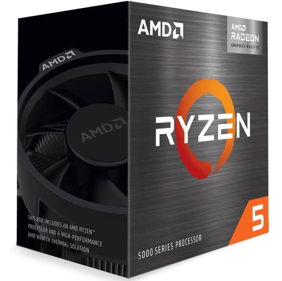 AMD Ryzen 5 5600G 6-Core 12-Thread Unlocked Desktop Processor with Radeon Graphics (Refurbished) - A-1 Thread Vault