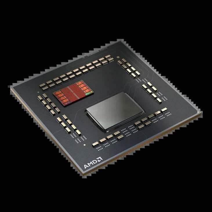 AMD Ryzen™ 7 5800X 8-core, 16-Thread Desktop Processor with AMD 3D V-Cache™ Technology (Refurbished) - A-1 Thread Vault