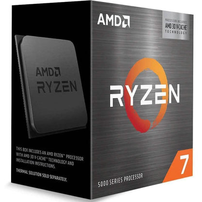 AMD Ryzen™ 7 5800X 8-core, 16-Thread Desktop Processor with AMD 3D V-Cache™ Technology (Refurbished) - A-1 Thread Vault