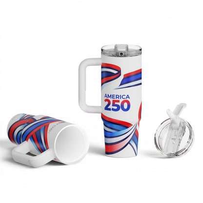America 250 - Ceramic Lined - Evolution Tumbler - A-1 Thread Vault