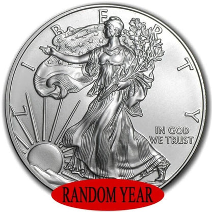 American Silver Eagle 1 oz Random Year - A-1 Thread Vault