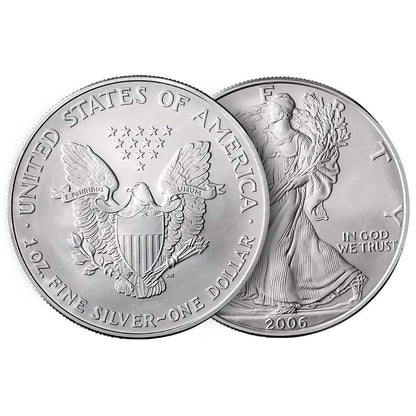American Silver Eagle 1 oz Random Year - A-1 Thread Vault