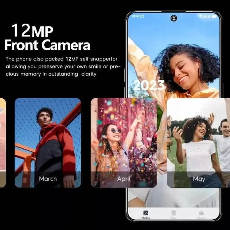 Android 13 5G Smartphone, 6.8-inch, Dual SIM, 4GB + 128GB, 48MP+108MP HD Camera - A-1 Thread Vault