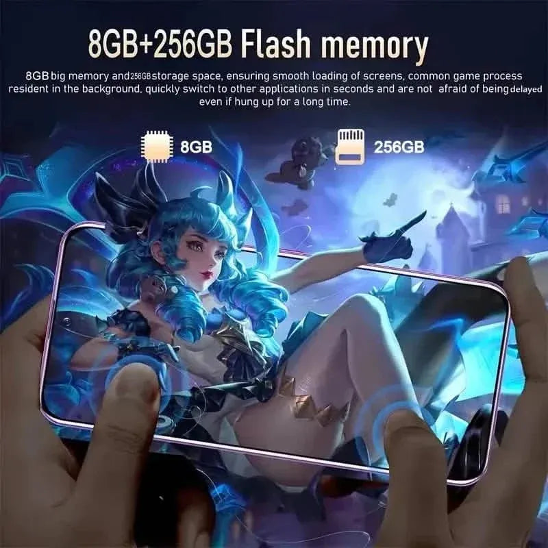 Android 13 5G Smartphone, 6.8-inch, Dual SIM, 4GB + 128GB, 48MP+108MP HD Camera - A-1 Thread Vault