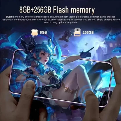 Android 13 5G Smartphone, 6.8-inch, Dual SIM, 4GB + 128GB, 48MP+108MP HD Camera - A-1 Thread Vault