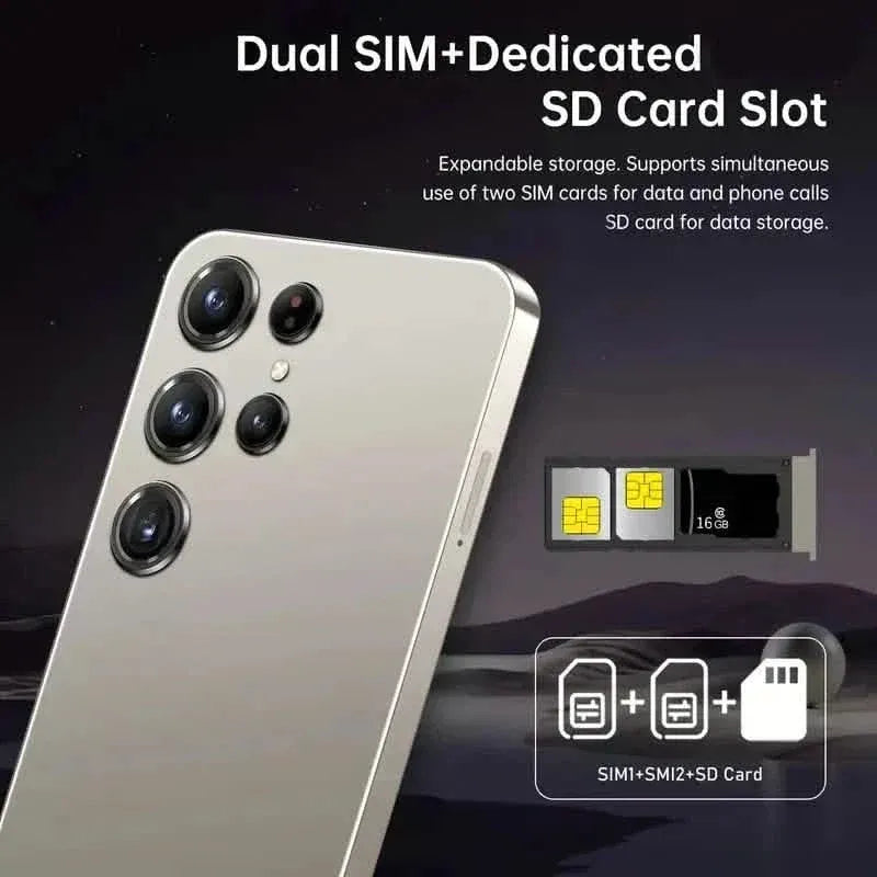 Android 13 5G Smartphone, 6.8-inch, Dual SIM, 4GB + 128GB, 48MP+108MP HD Camera - A-1 Thread Vault