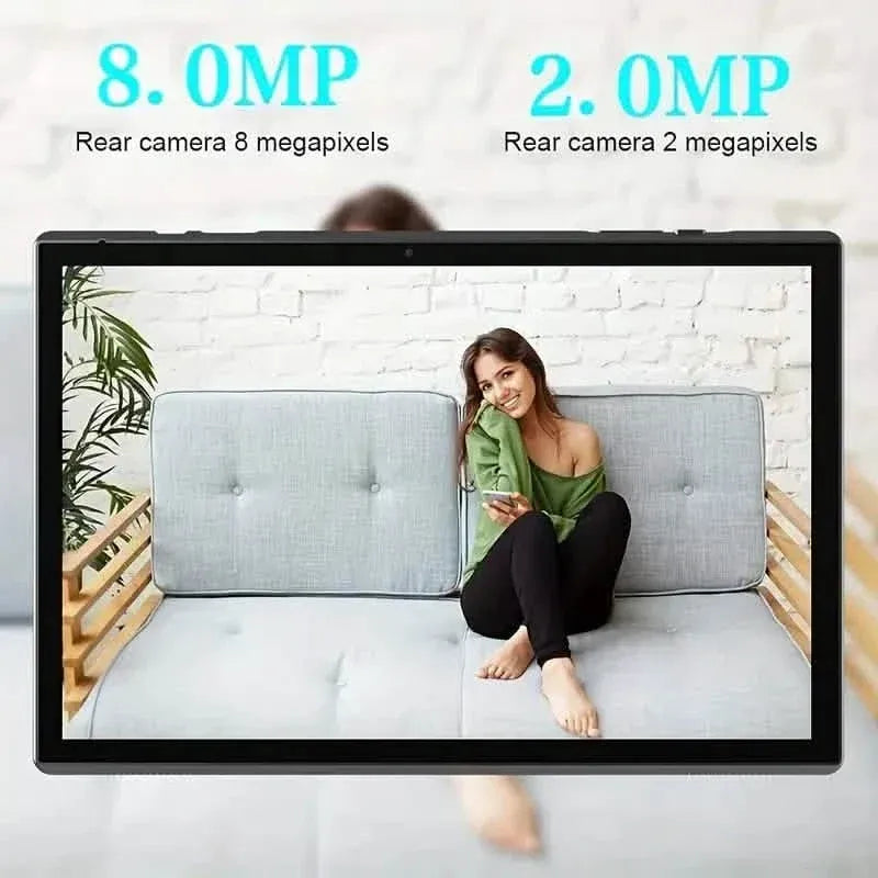 Android 14 10-Inch Tablet 2GB+4GB RAM + 32GB ROM + 1TB Expanded - A-1 Thread Vault