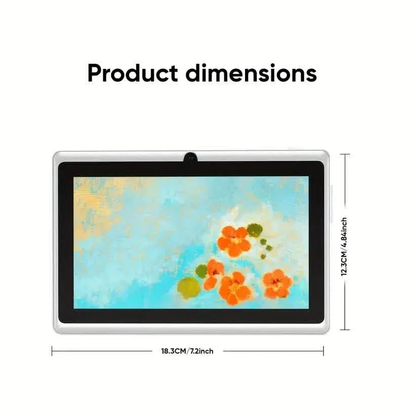 Android Tablet – 7" LCD, 2GB RAM + 4GB Extension, 32GB Storage, Dual Cameras, Wi-Fi, GPS, USB Charging - A-1 Thread Vault