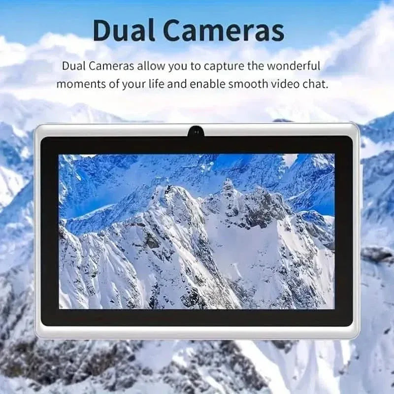 Android Tablet – 7" LCD, 2GB RAM + 4GB Extension, 32GB Storage, Dual Cameras, Wi-Fi, GPS, USB Charging - A-1 Thread Vault