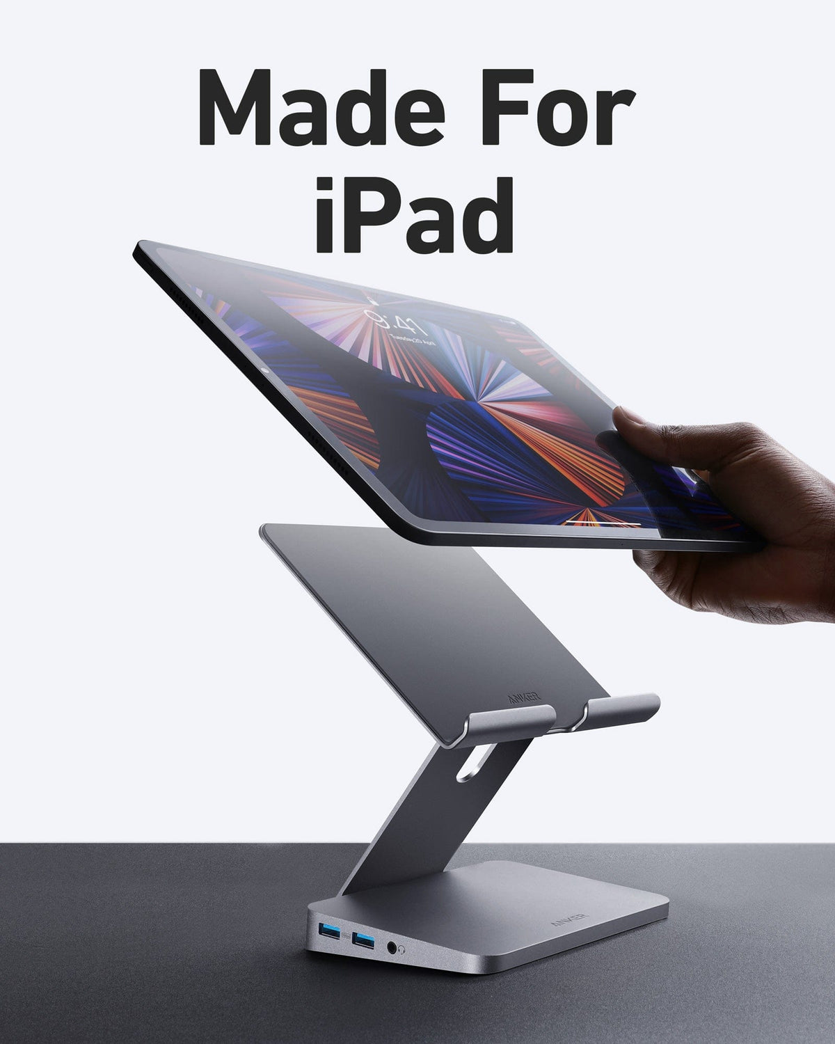 Anker 551 USB-C Hub (8-in-1, Tablet Stand) - A-1 Thread Vault