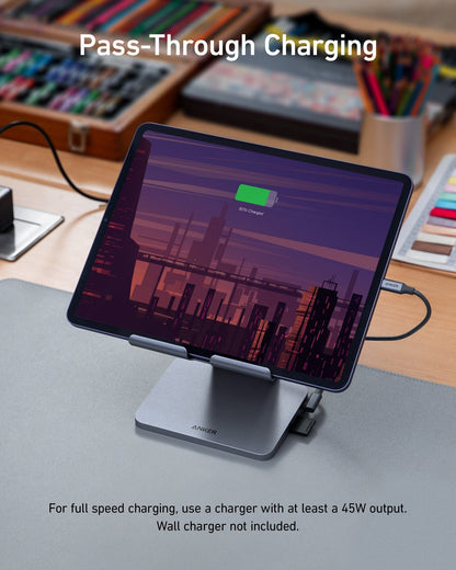 Anker 551 USB-C Hub (8-in-1, Tablet Stand) - A-1 Thread Vault