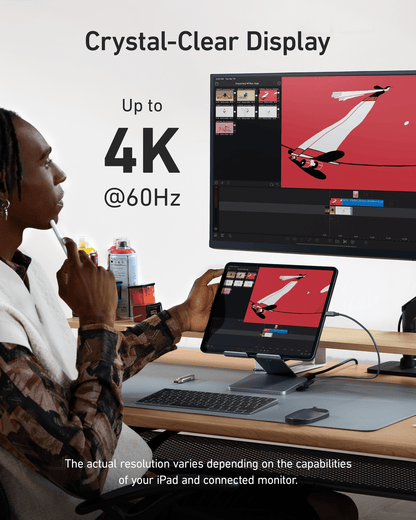Anker 551 USB-C Hub (8-in-1, Tablet Stand) - A-1 Thread Vault