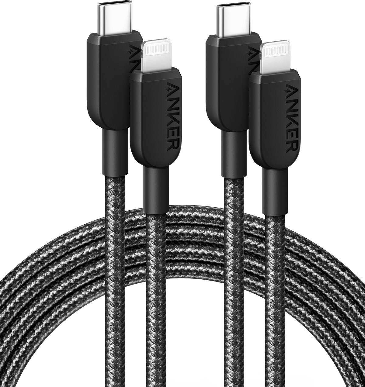 Anker <b>310</b> USB-C to Lightning Cable (6 ft, 2-Pack) - A-1 Thread Vault