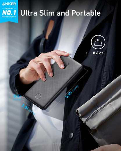 Anker <b>313</b> Power Bank (PowerCore 10K) - A-1 Thread Vault