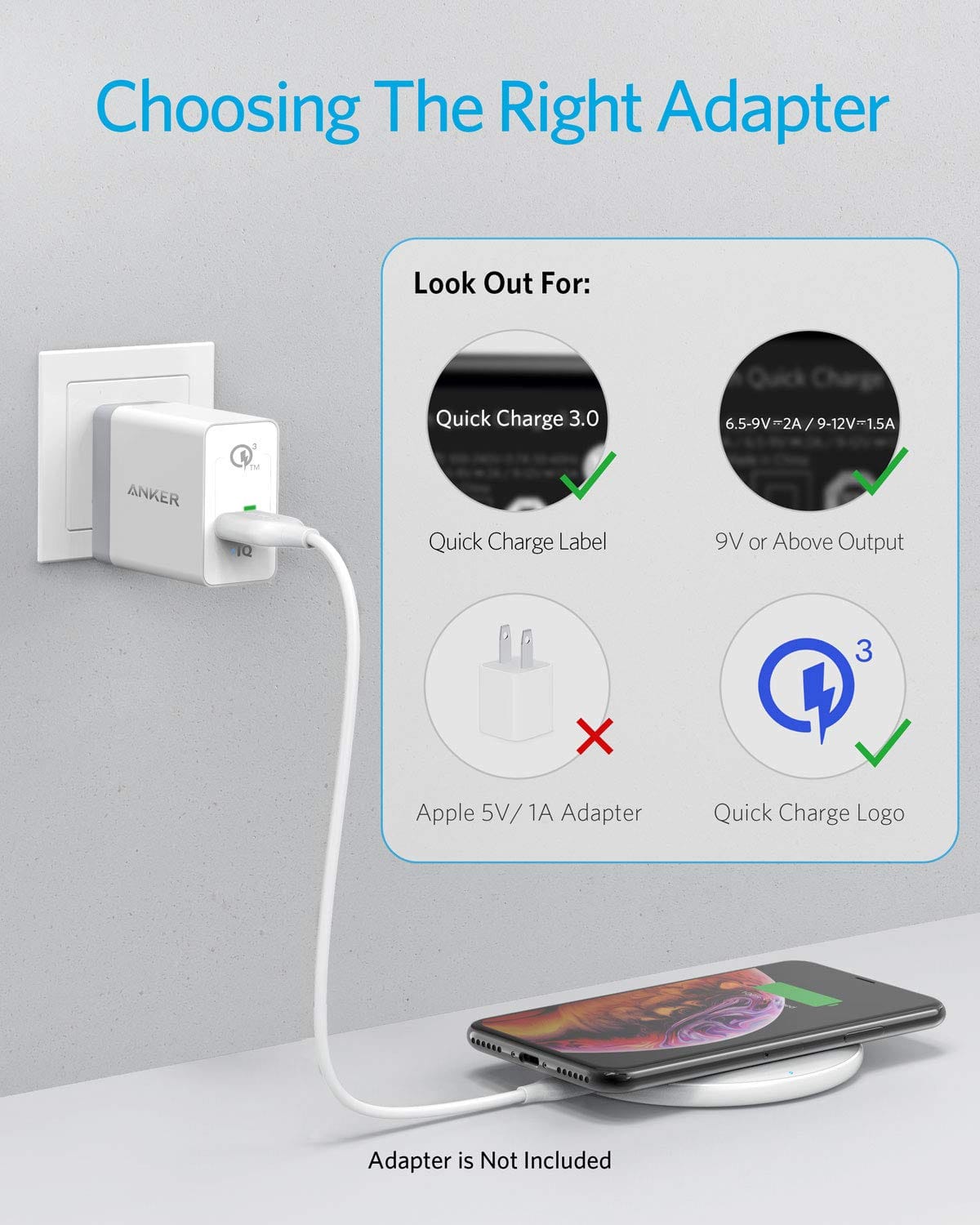 Anker <b>313</b> Wireless Charger (Pad) - A-1 Thread Vault