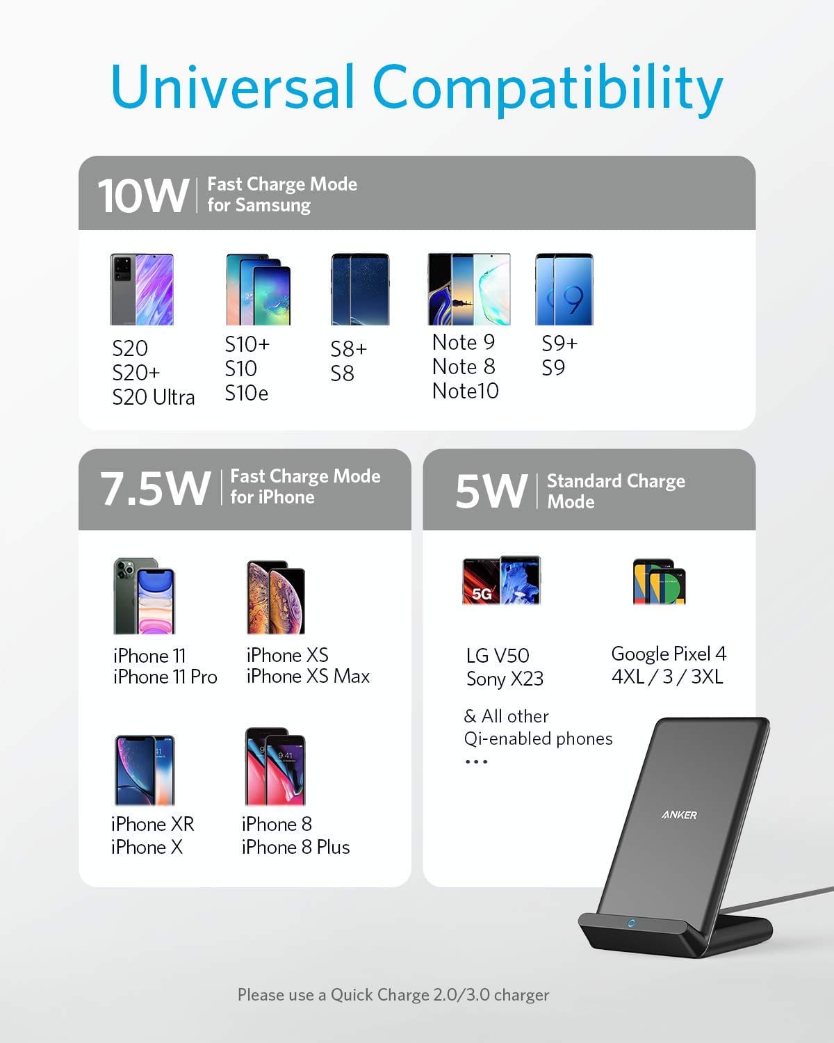 Anker <b>313</b> Wireless Charger (Stand) - A-1 Thread Vault