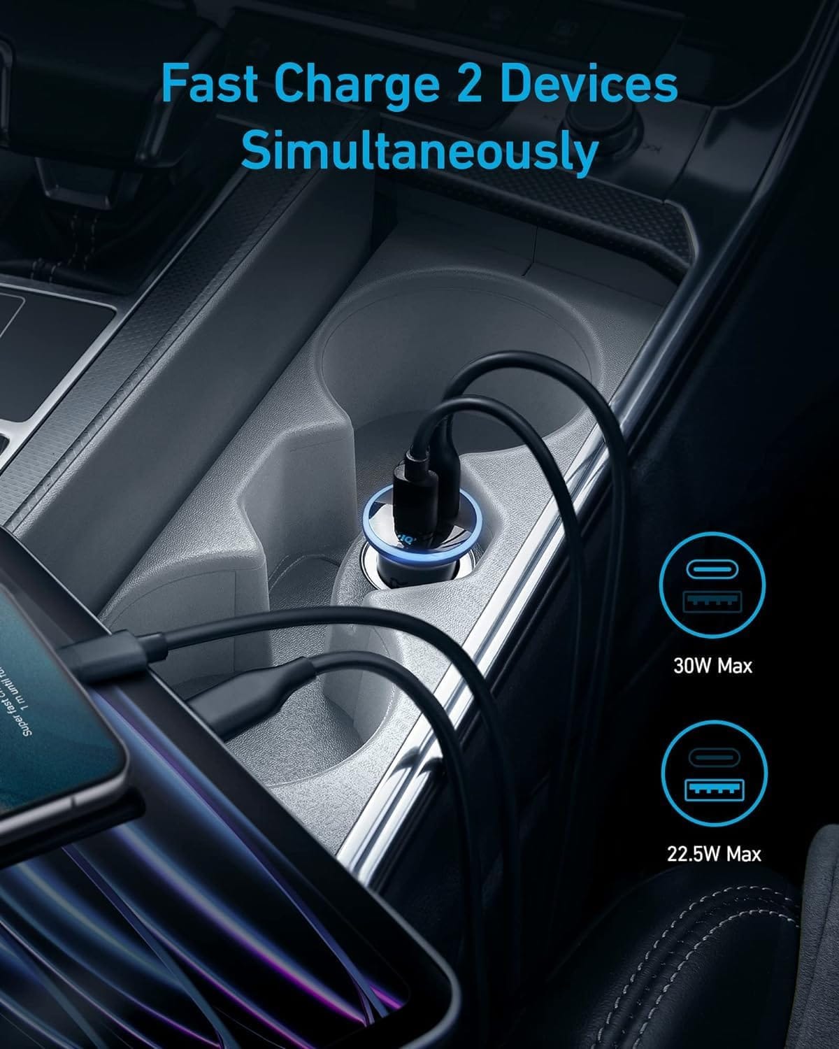 Anker <b>323</b> Car Charger (52.5 W) - A-1 Thread Vault