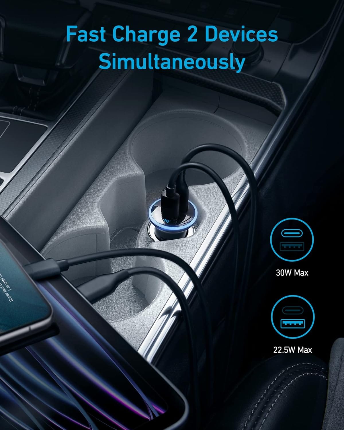 Anker <b>323</b> Car Charger (52.5W) - A-1 Thread Vault