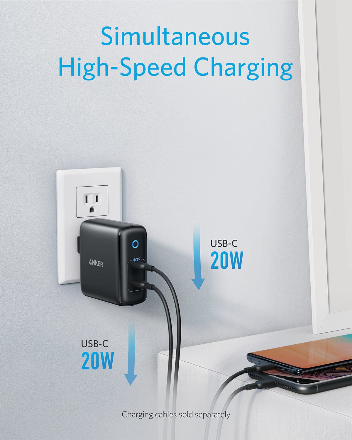 Anker <b>324</b> Charger (40W) - A-1 Thread Vault
