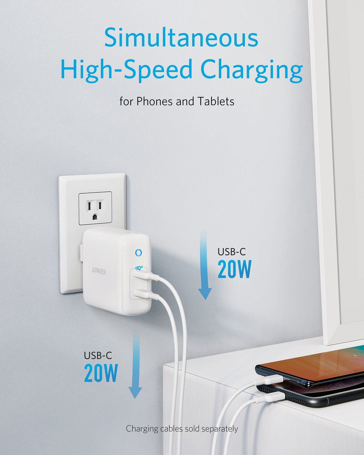 Anker <b>324</b> Charger (40W) - A-1 Thread Vault