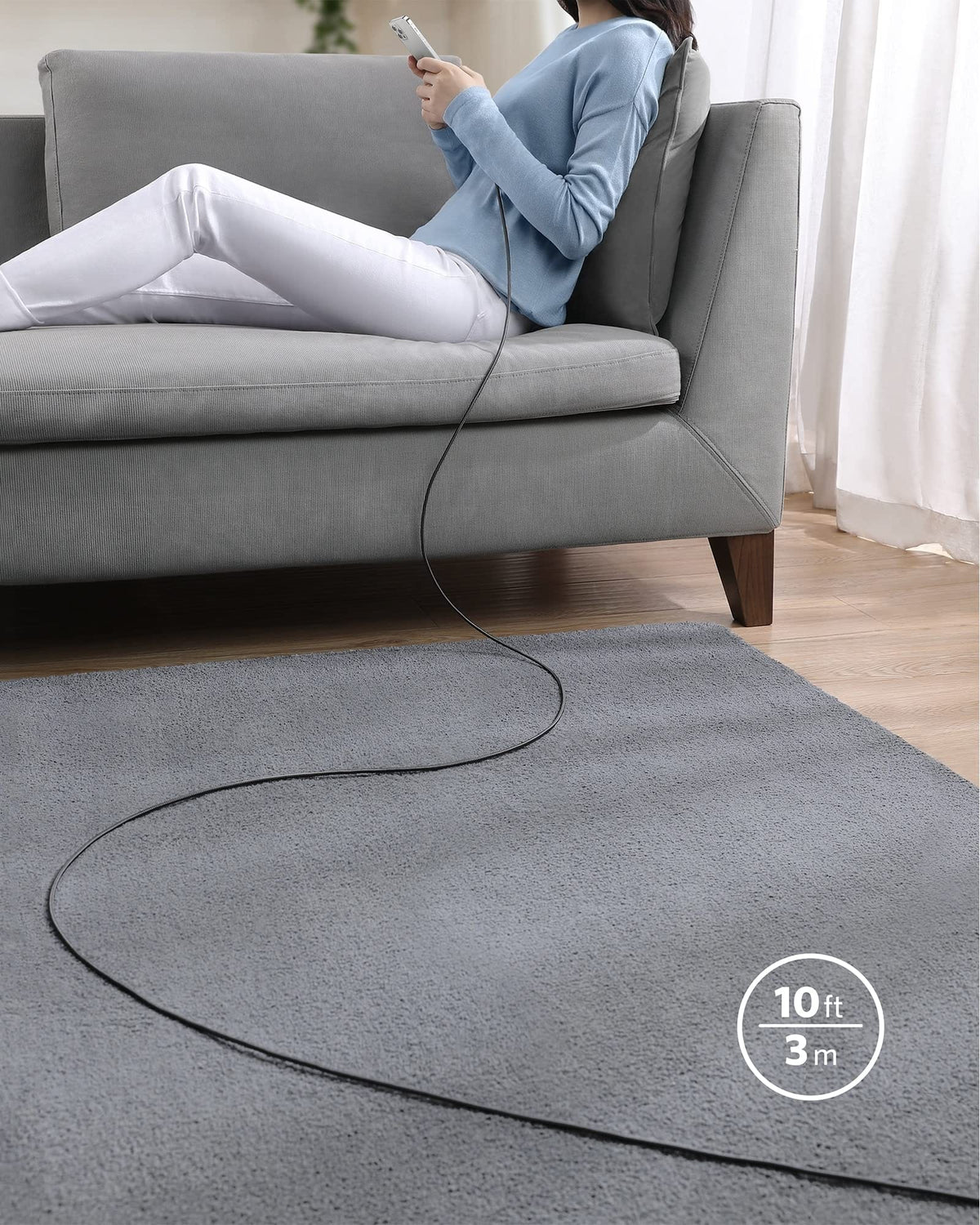 Anker <b>331</b> USB-C to Lightning Cable - A-1 Thread Vault