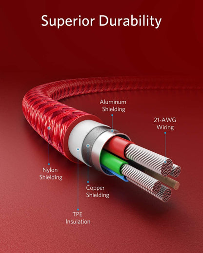 Anker <b>331</b> USB-C to Lightning Cable - A-1 Thread Vault