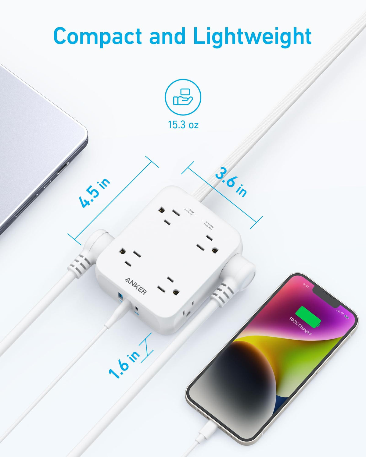 Anker <b>341</b> USB Power Strip - A-1 Thread Vault