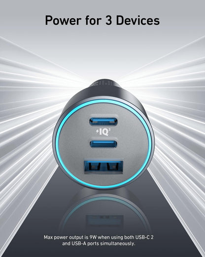 Anker <b>535</b> Car Charger (67W) - A-1 Thread Vault