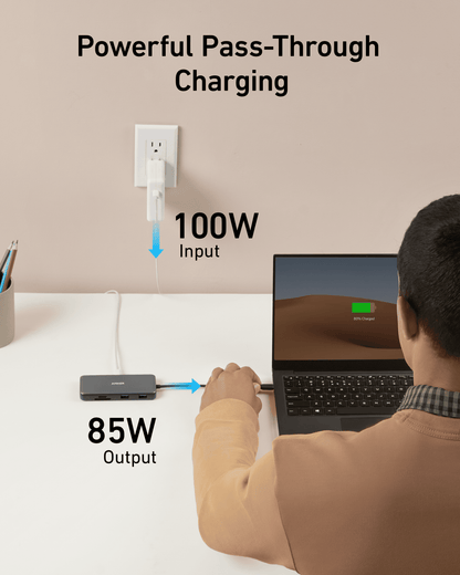 Anker <b>555</b> USB-C Hub (8-in-1) - A-1 Thread Vault