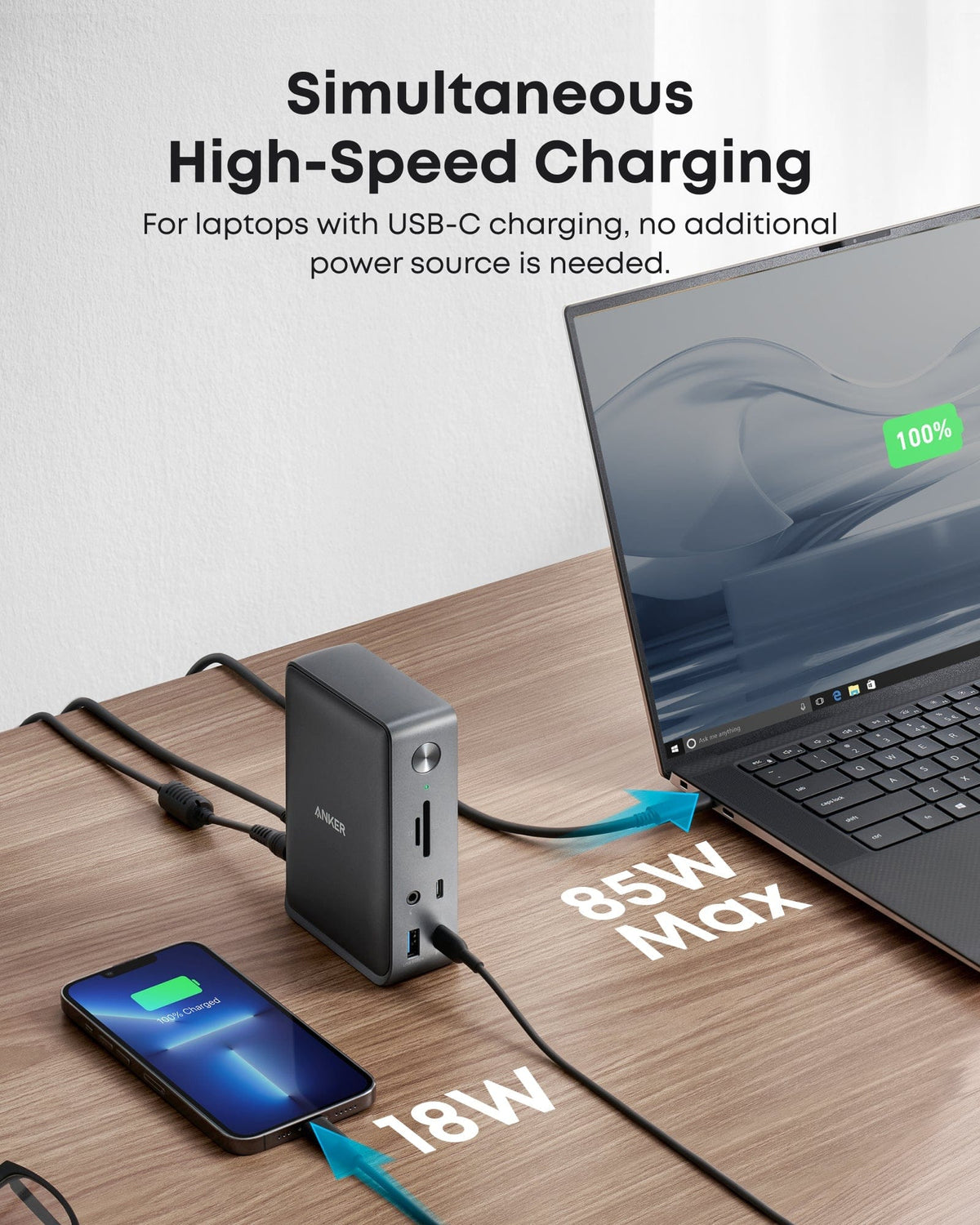 Anker <b>575</b> USB-C Docking Station (13-in-1) - A-1 Thread Vault
