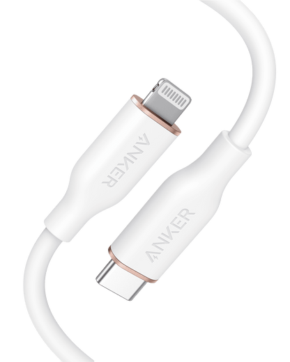 Anker <b>641</b> USB-C to Lightning Cable (Flow, 3 ft Silicone) - A-1 Thread Vault
