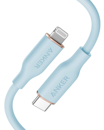 Anker <b>641</b> USB-C to Lightning Cable (Flow, Silicone) - A-1 Thread Vault